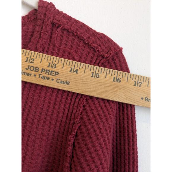 Torrid Women's Top Long Sleeve Thermal Waffle Knit Top Size 2 - Picture 3 of 9